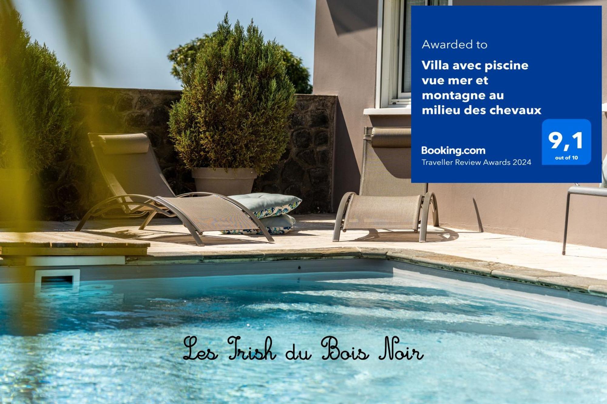 Villa Avec Piscine Vue Mer Et Montagne, En Pleine Nature Saint-Joseph Buitenkant foto